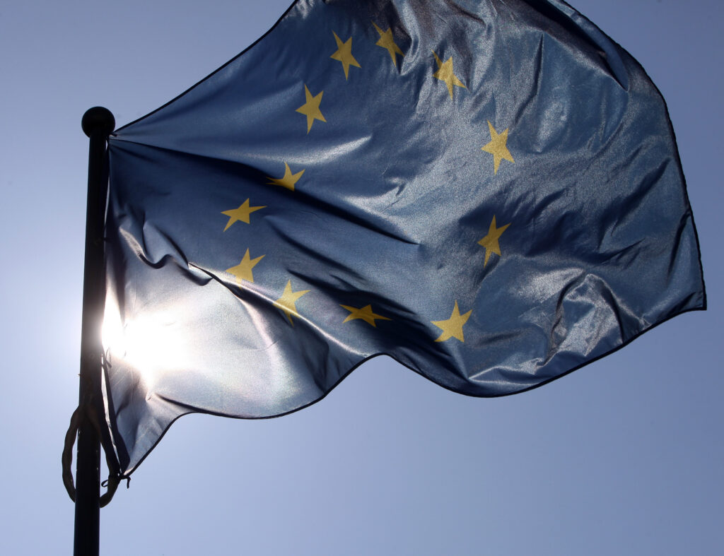Europos sąjungos vėliava. Dainiaus Labučio (ELTA) nuotr